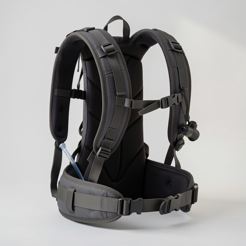 Osprey Farpoint 40 ranac za putovanje u tamno sivoj boji sa hidratacionim sistemom i ergonomskim nosačem leđa